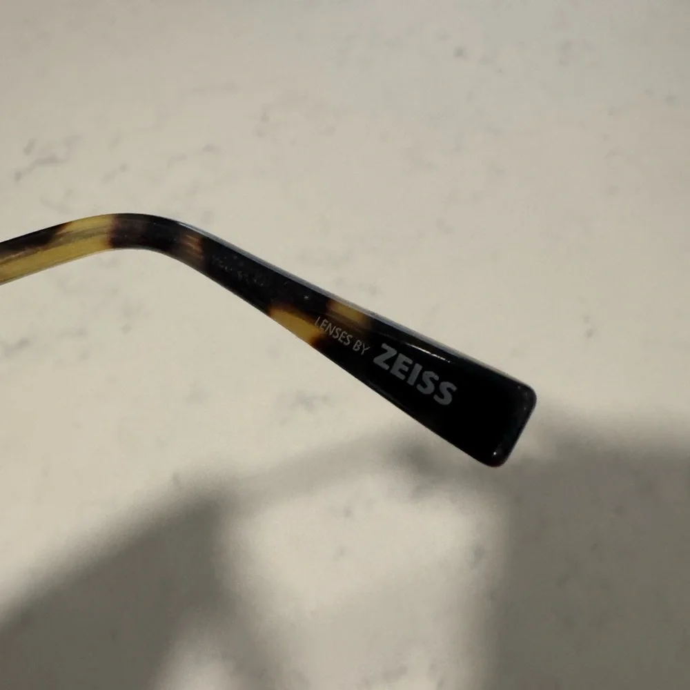 ONE DAY SALE✨ Ermenegildo Zegna Gold and Brown Aviator Sunglasses